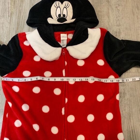 NWOT Disney Park Women Minnie Mouse Long Sleeve One Piece Pajama - Picture 10 of 16